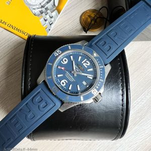 SUPER CLONE MAQUINA ETA BREITLING SUPEROCEAN 44MM AZUL - Imagem 1